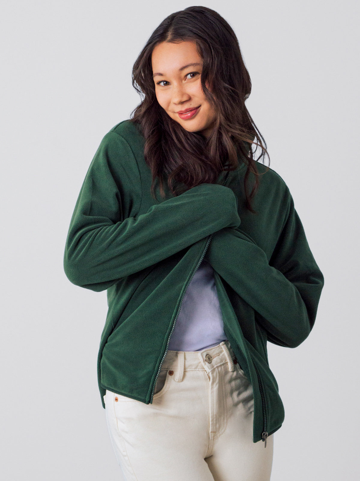 Fleece Zip Jacket Women