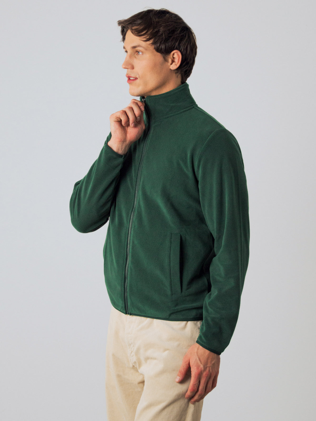 Fleece Zip Jacket Men